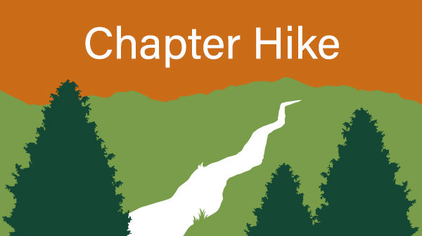 Elements of the TTA logo with the words Chapter Hike added