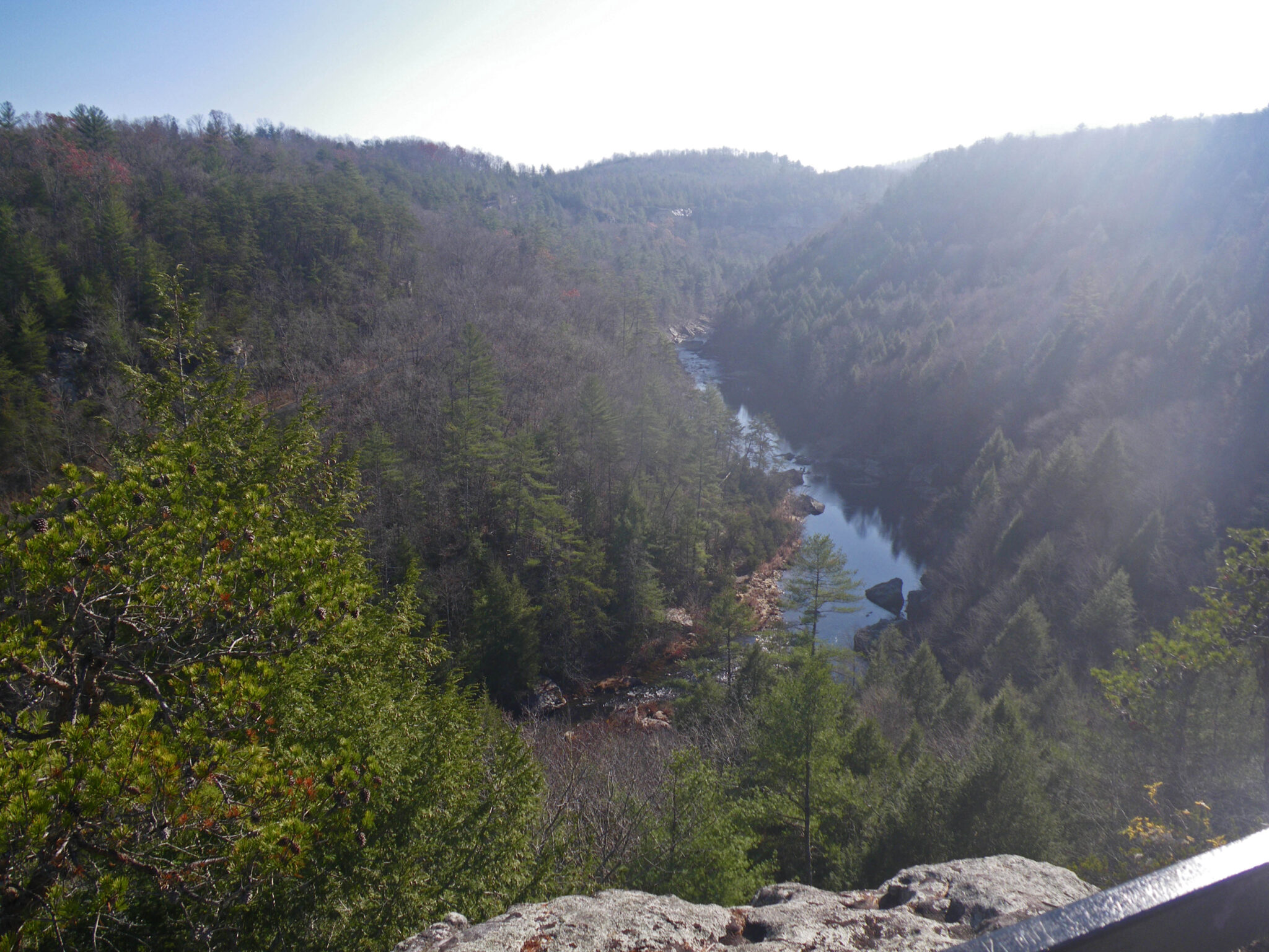 OBED - Lilly Bluff Overlook Trail, Boulder Trail and Point Trail ...